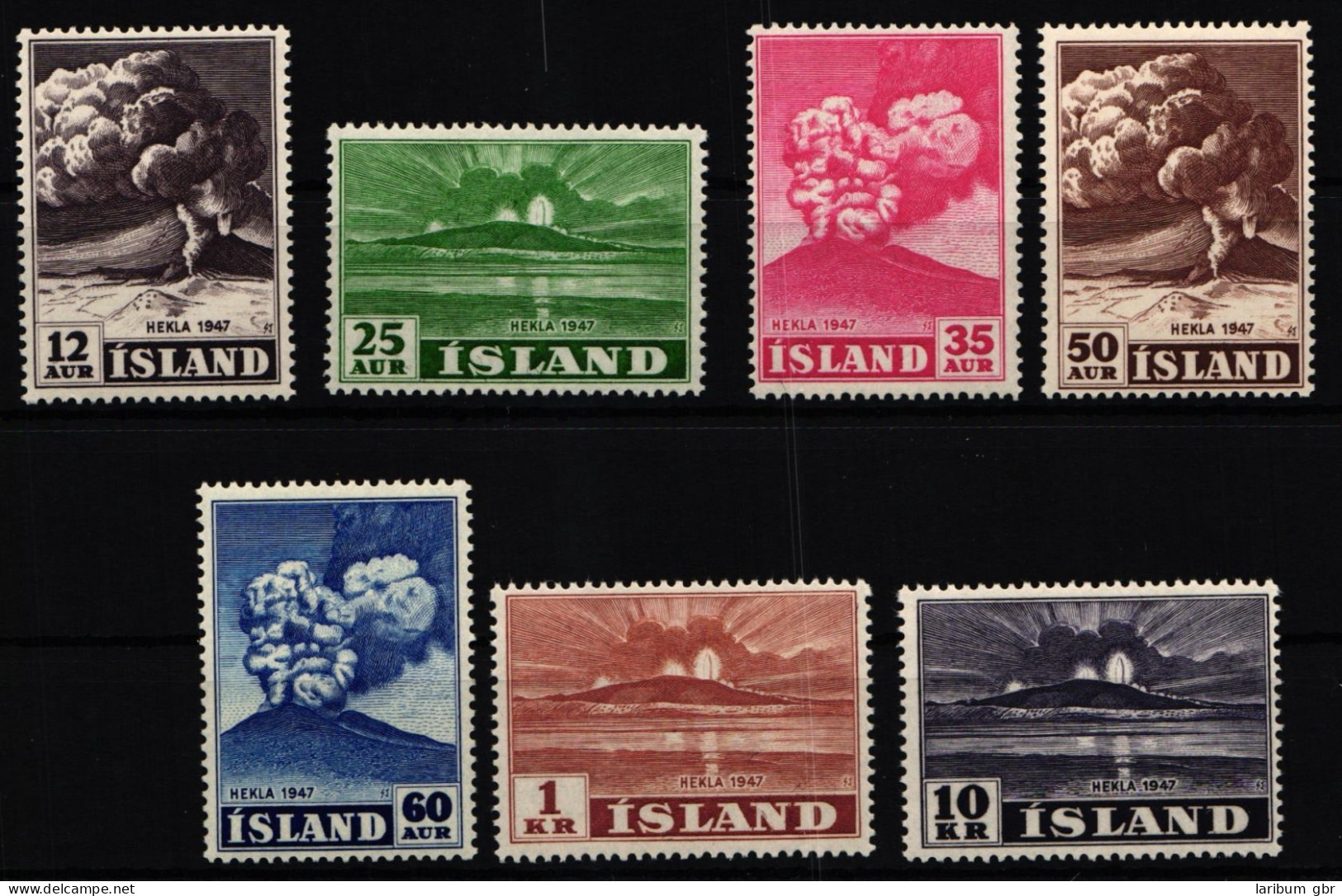 Island 247-253 Postfrisch #KE322 - Other & Unclassified