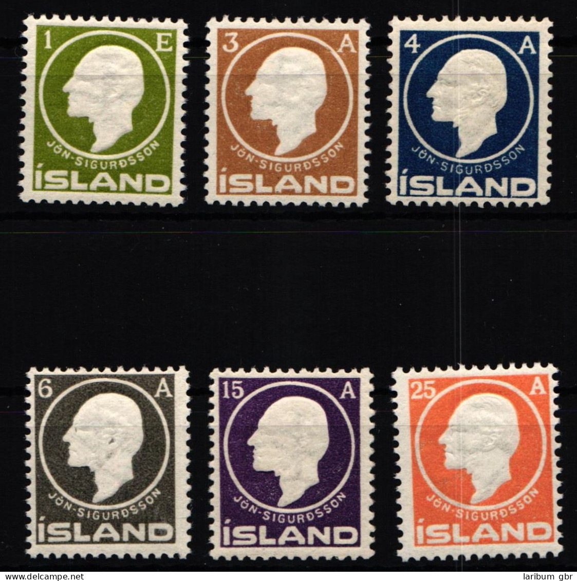 Island 63-68 Postfrisch #KE264 - Autres & Non Classés