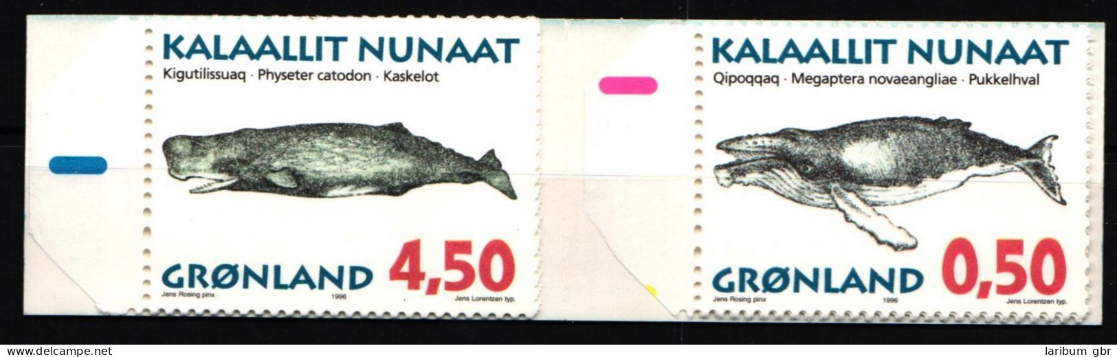 Grönland MH 6 Postfrisch Wale #KE379 - Autres & Non Classés