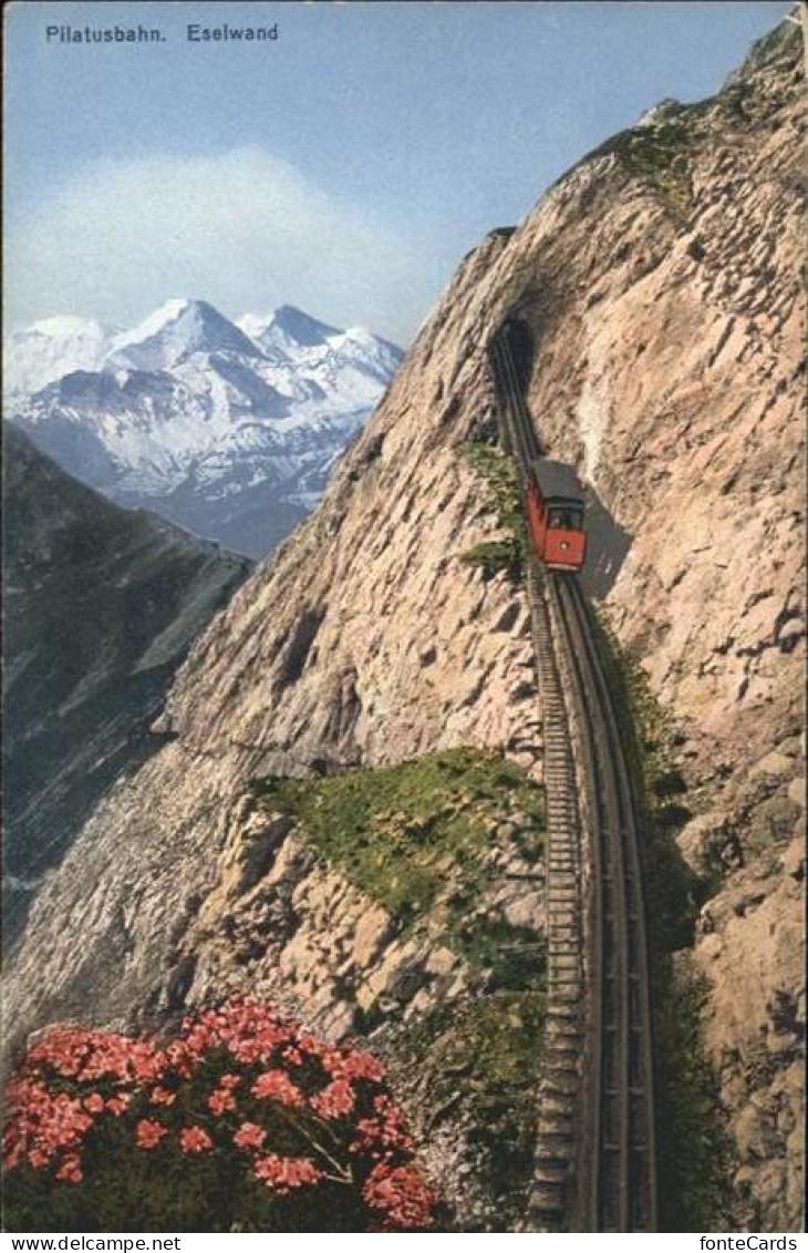 10957145 Pilatus Kulm Bahn Eselwand  Pilatus Kulm - Autres & Non Classés