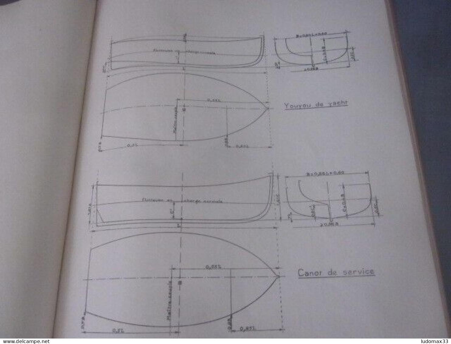 NOTES PRATIQUES Sur La CONSTRUCTION Des NAVIRES En BOIS 1952 Dervin - Technics & Instruments