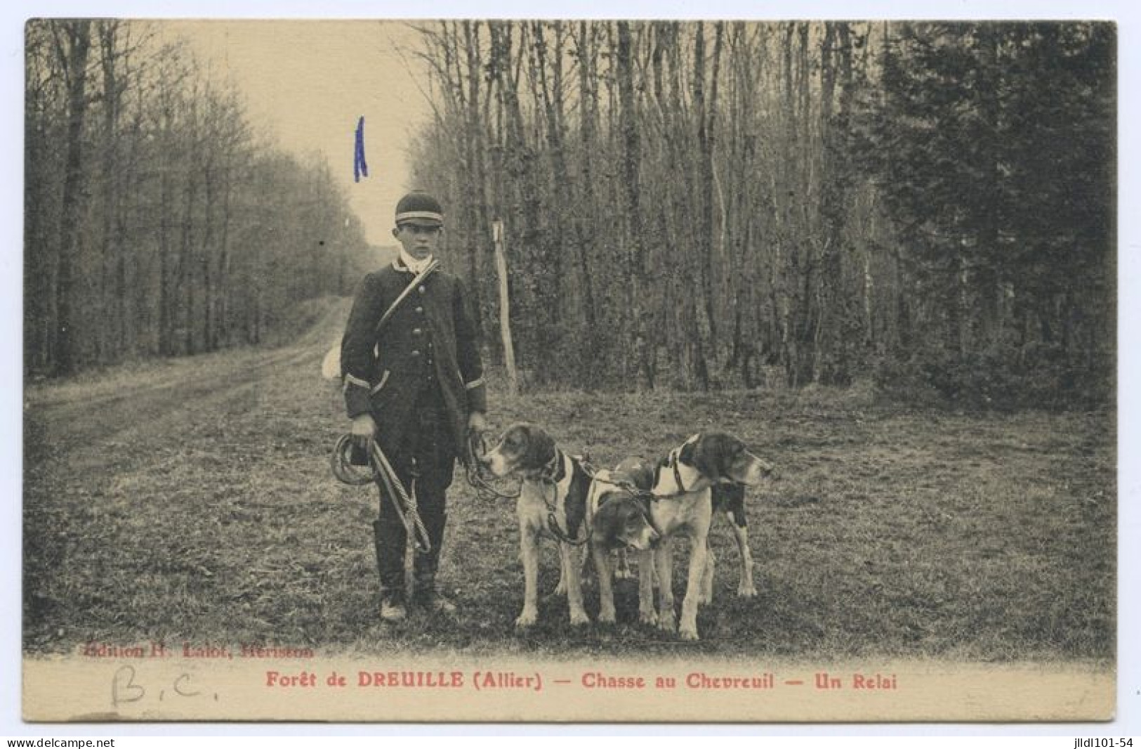 Dreuille, Forêt, Chasse Au Chevreuil, Un Relai (lt10) - Sonstige & Ohne Zuordnung