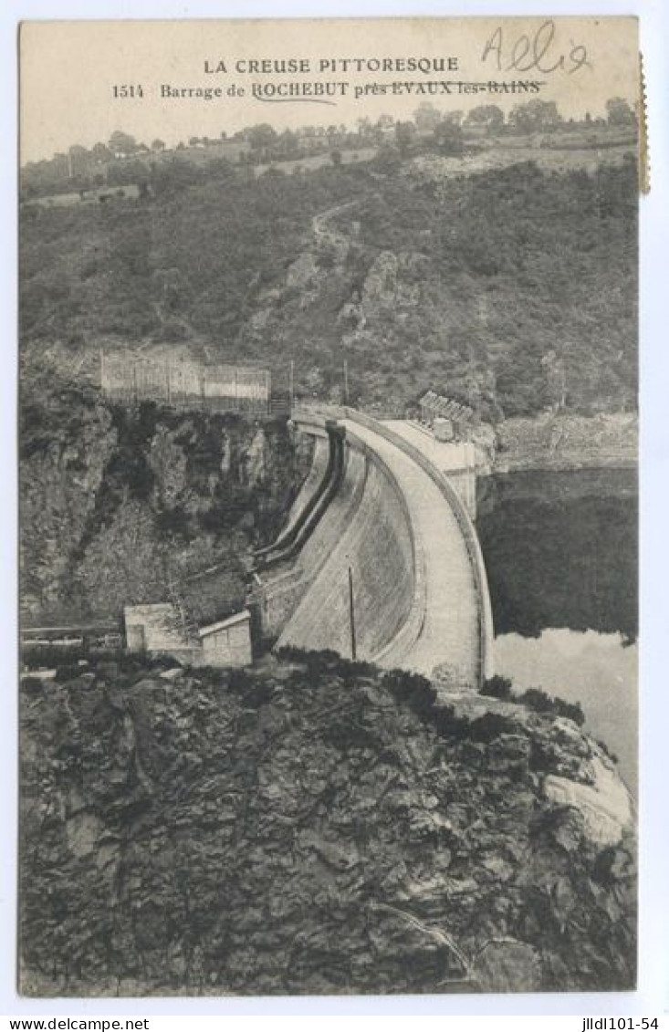 Evaux Les Bains, Barrage De Rochebut (lt10) - Other & Unclassified