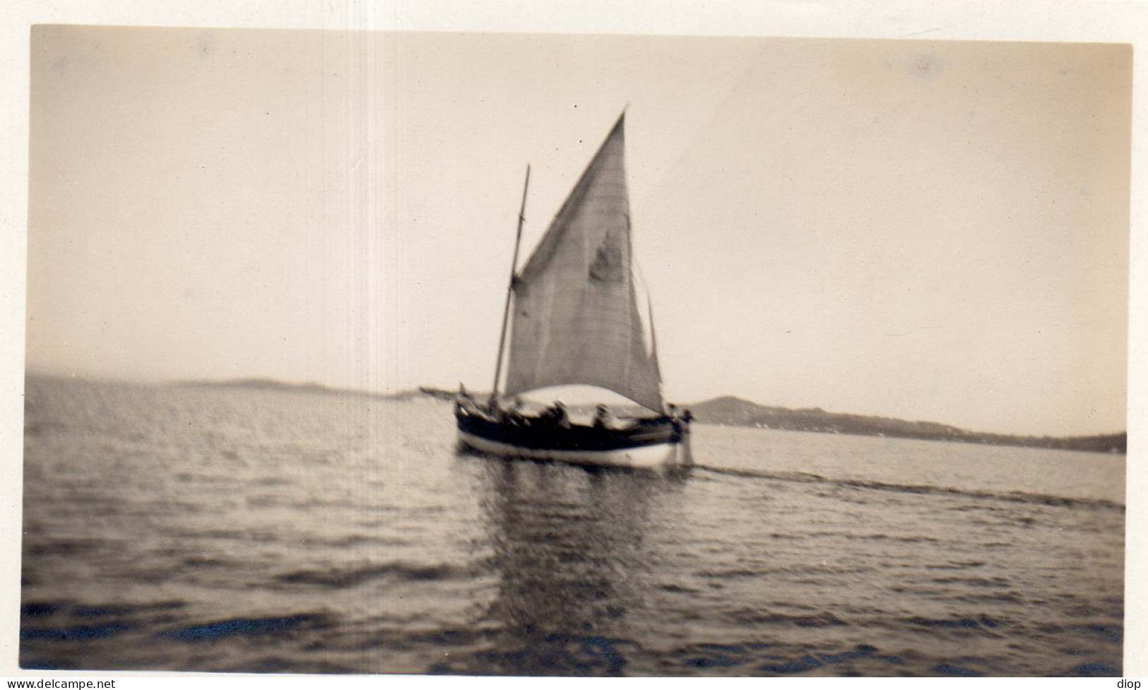 Photo Vintage Paris Snap Shop - Barque A Voile - Boats