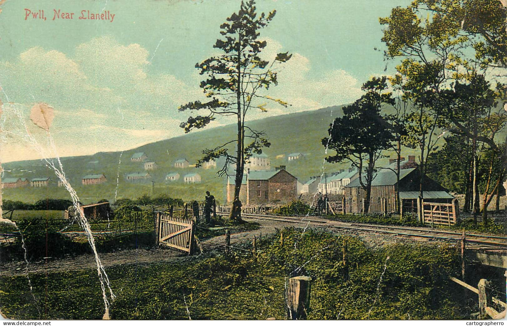 Wales Pwll Near Llanelly - Carmarthenshire