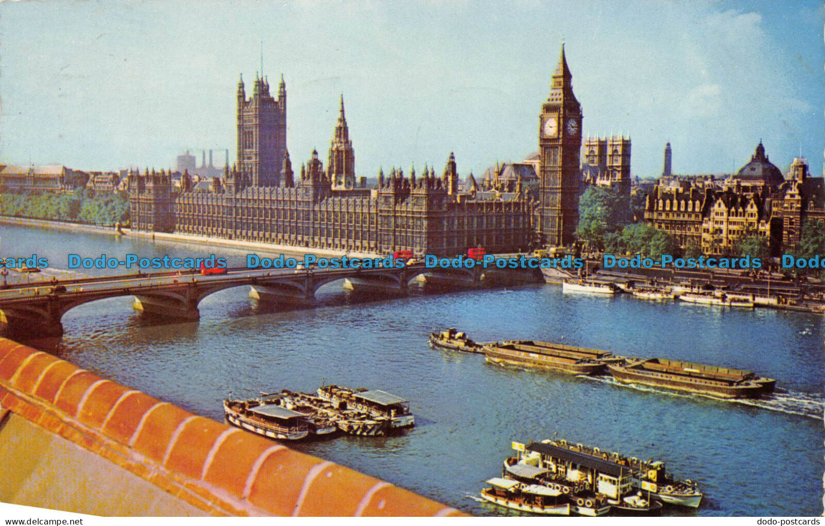 R068325 Houses Of Parliament. Westminster Bridge. London. 1963 - Other & Unclassified