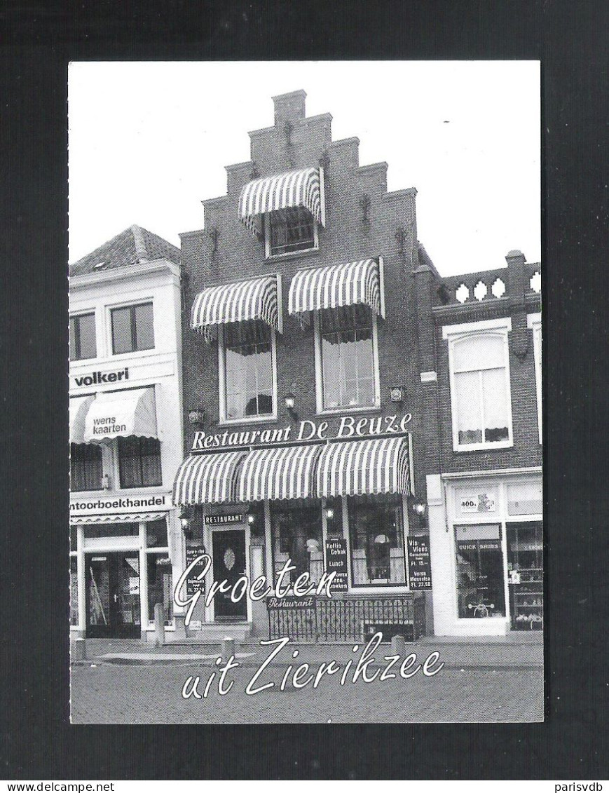 ZIERIKZEE - GROETEN UIT ZIERIKZEE -  FOTOKAART  (NL 10540) - Zierikzee