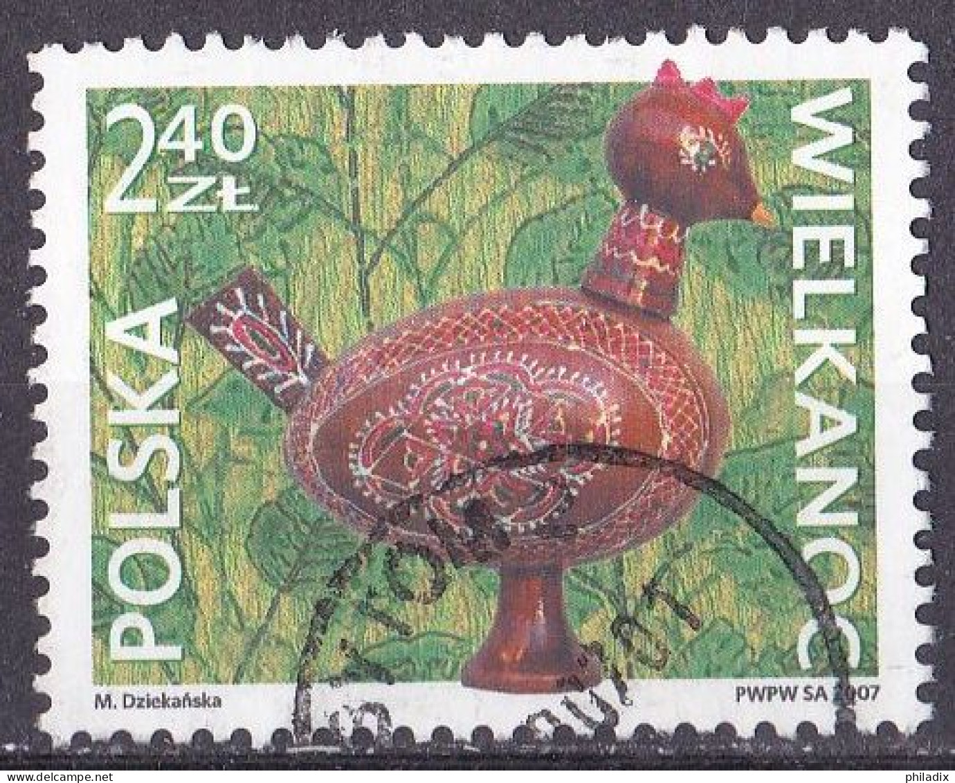 Polen Marke Von 2007 O/used (A5-17) - Used Stamps