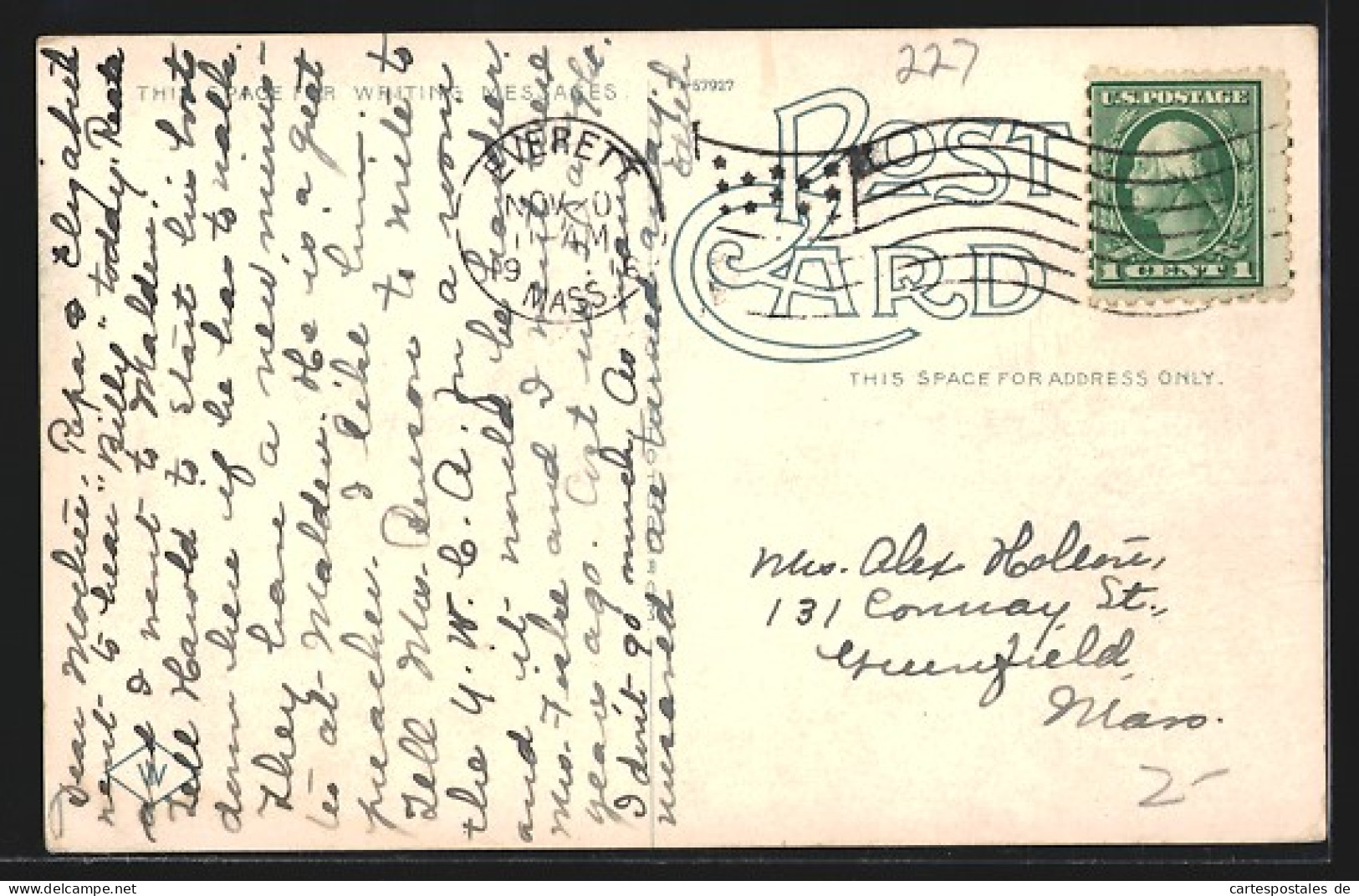 AK Everett, MA, City Hall And Post Office  - Sonstige & Ohne Zuordnung