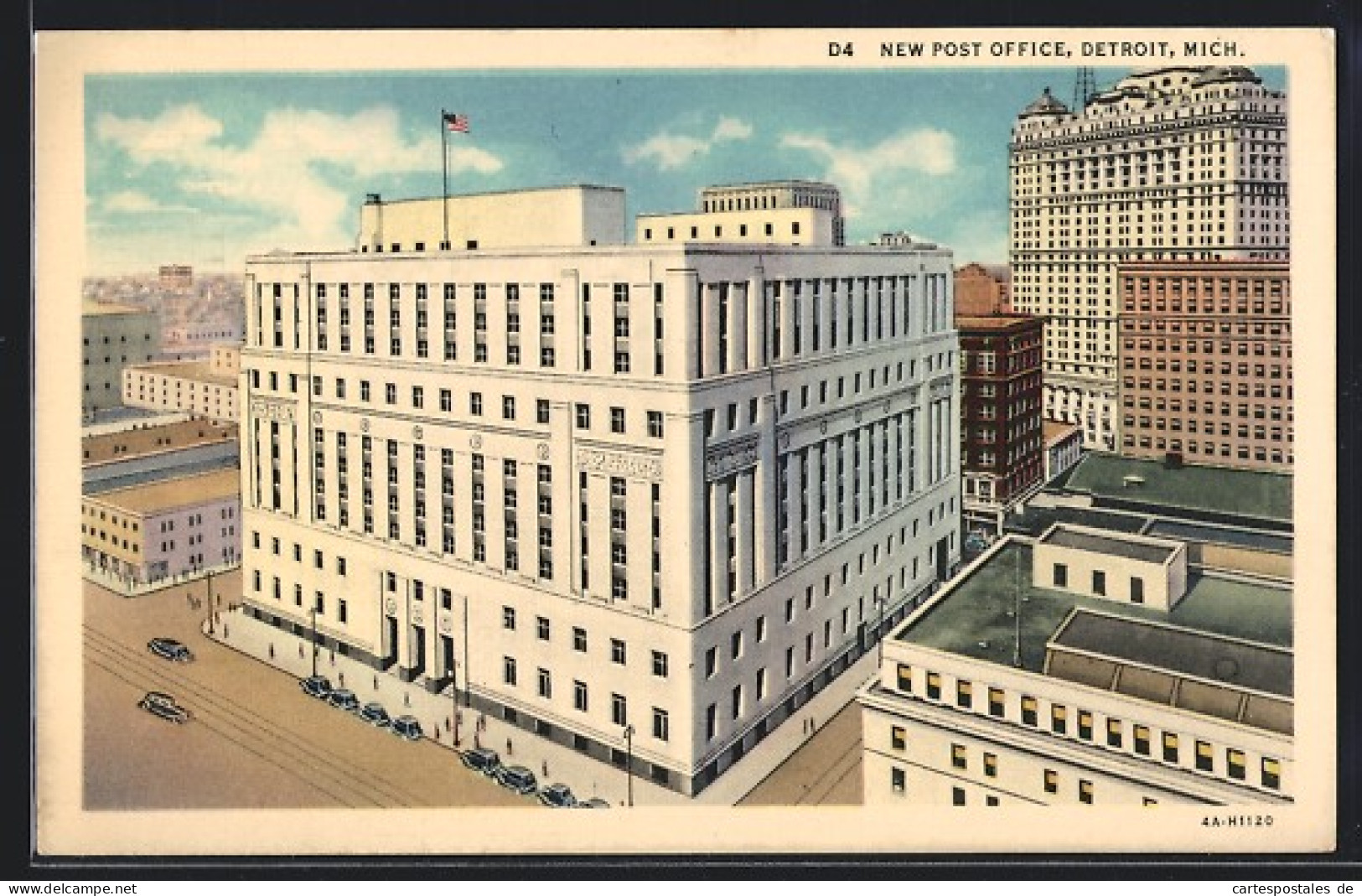 AK Detroit, MI, New Post Office  - Detroit