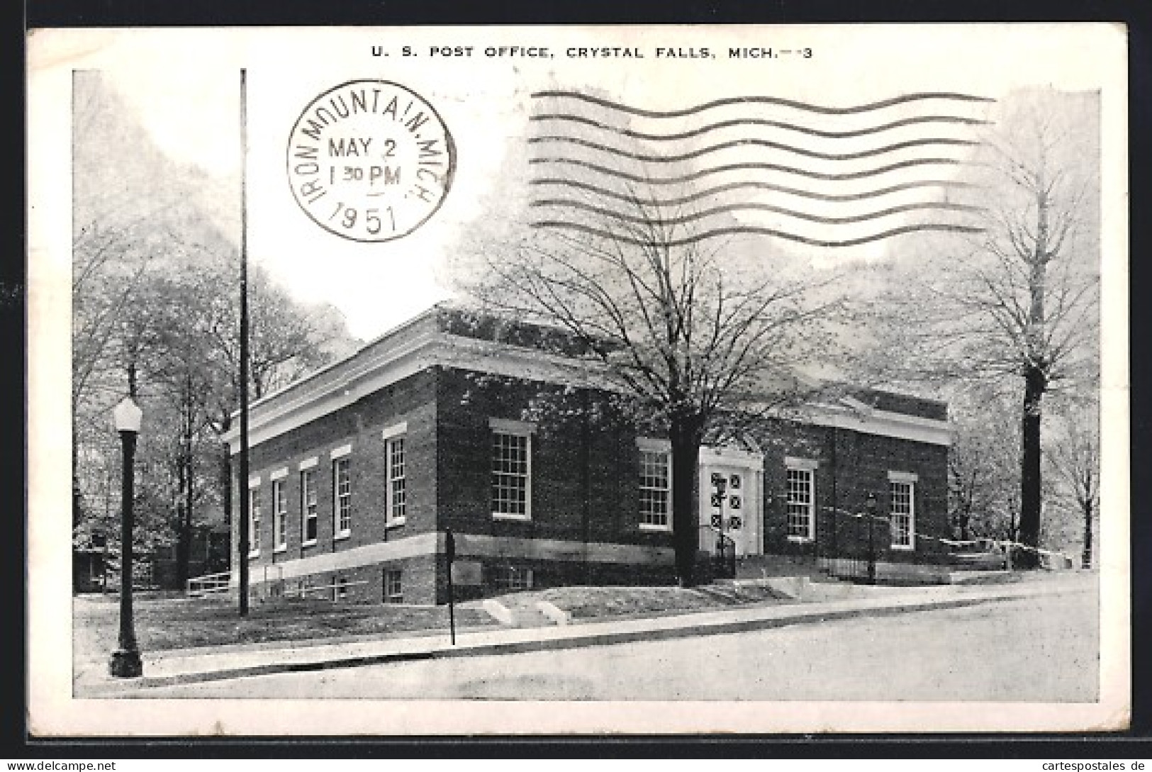 AK Crystal Falls, MI, U. S. Post Office  - Andere & Zonder Classificatie