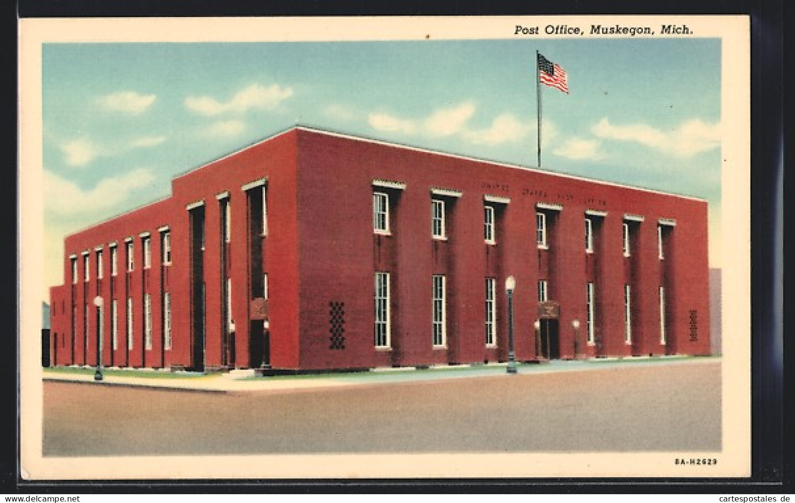 AK Muskegon, MI, Post Office  - Andere & Zonder Classificatie