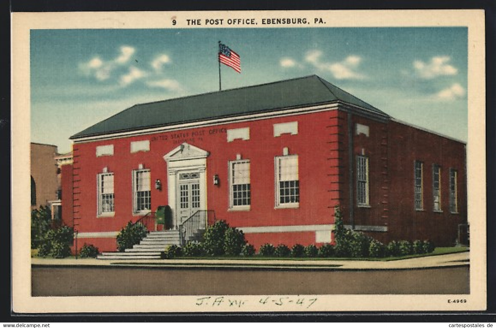 AK Ebensburg, PA, The Post Office  - Other & Unclassified