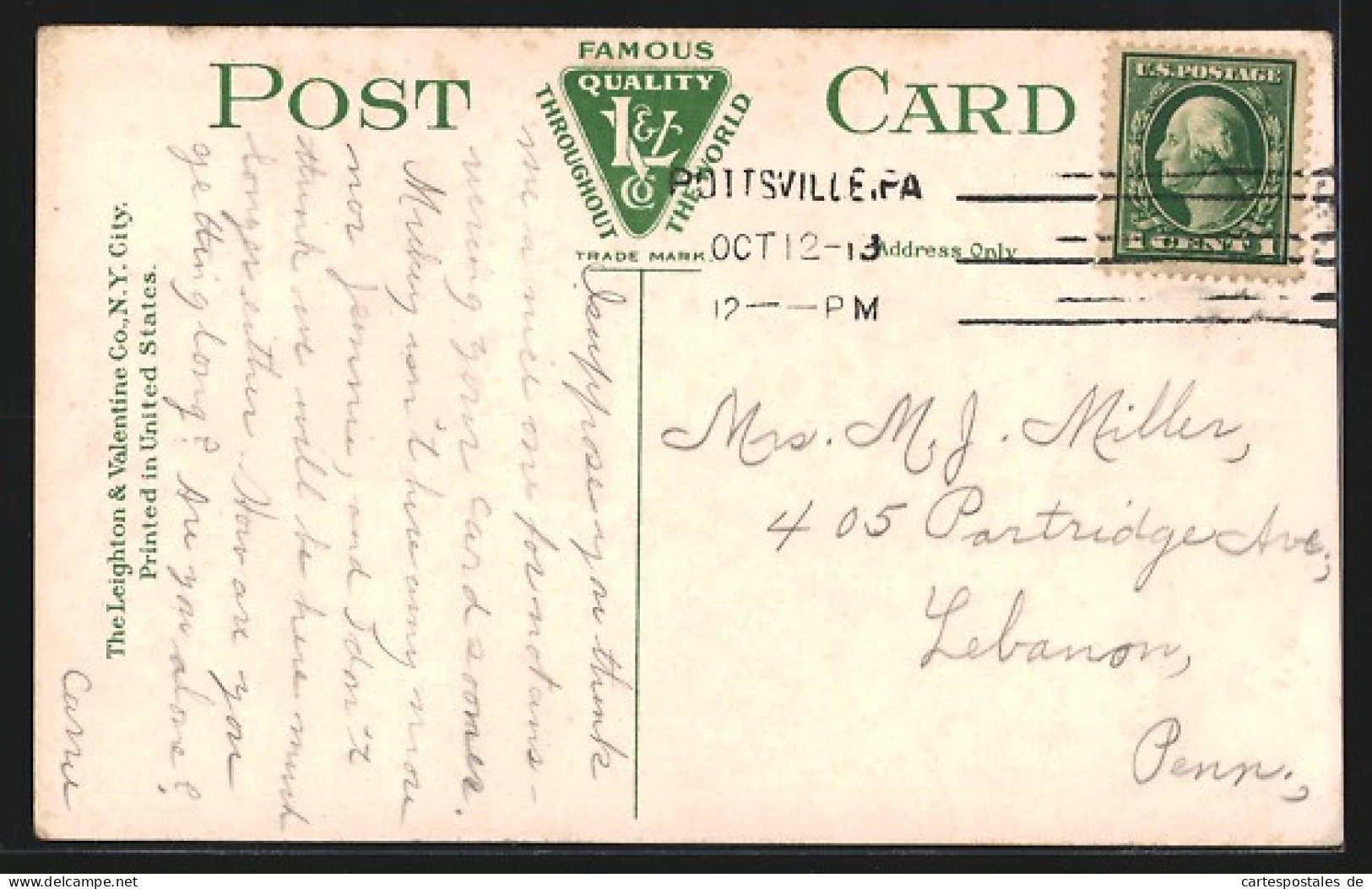 AK Pottsville, PA, Post Office  - Other & Unclassified