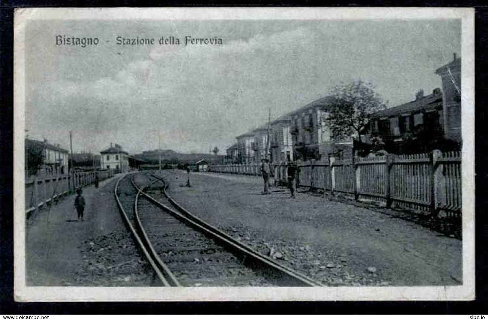 BISTAGNO - Stazione Della Ferrovia - Viaggiata 1920 - Rif. 08760N - Sonstige & Ohne Zuordnung