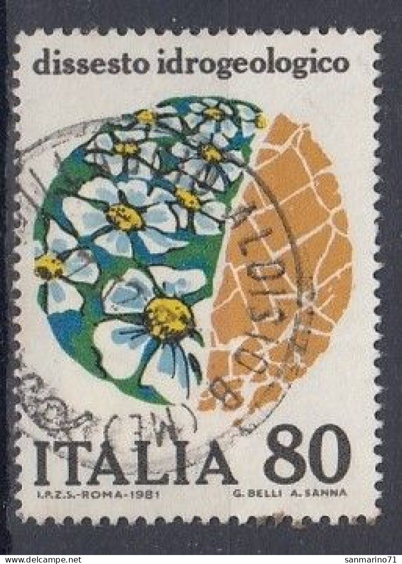 ITALY 1756,used,falc Hinged - 1971-80: Used