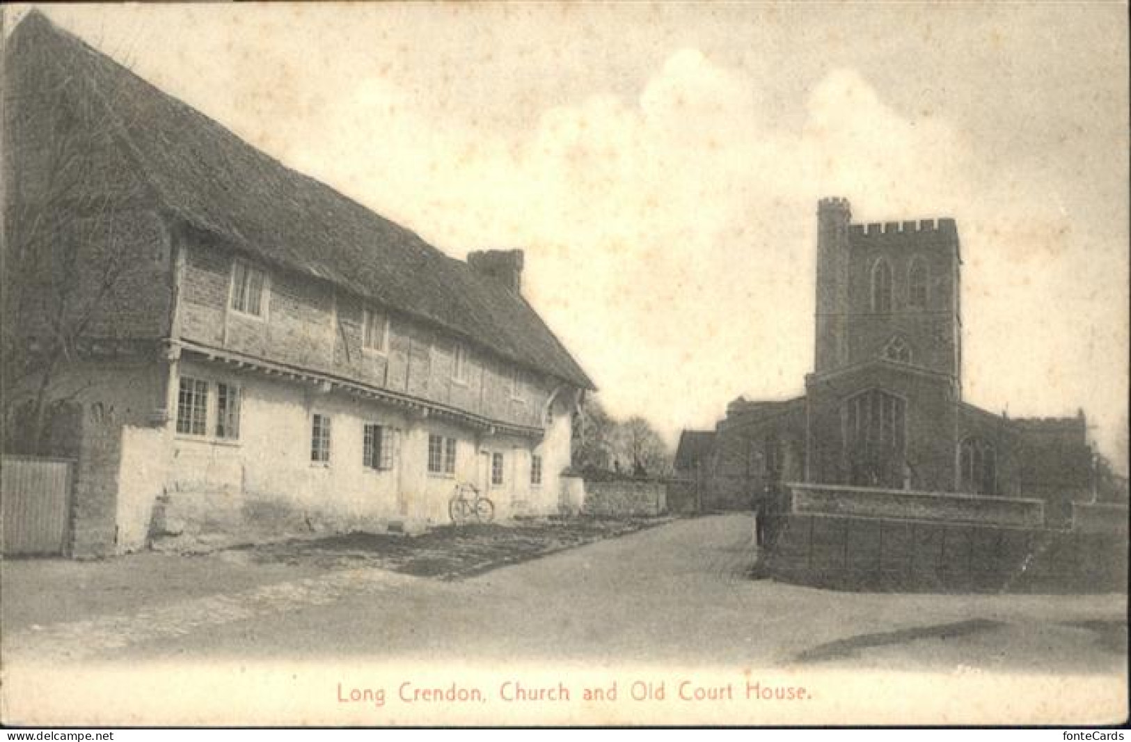 10928343 Long Crendon Long Crendon Church Old Court House * Long Crendon - Buckinghamshire