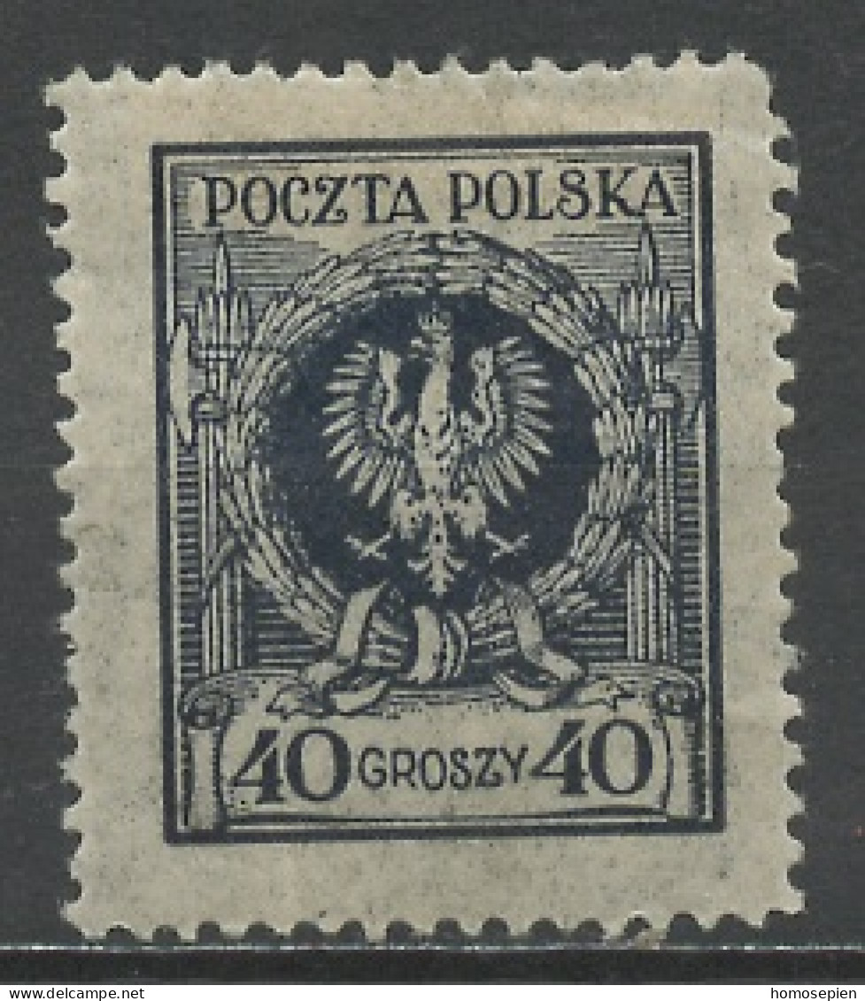 Pologne - Poland - Polen 1924 Y&T N°296 - Michel N°210 * - 40g Aigle - Oblitérés