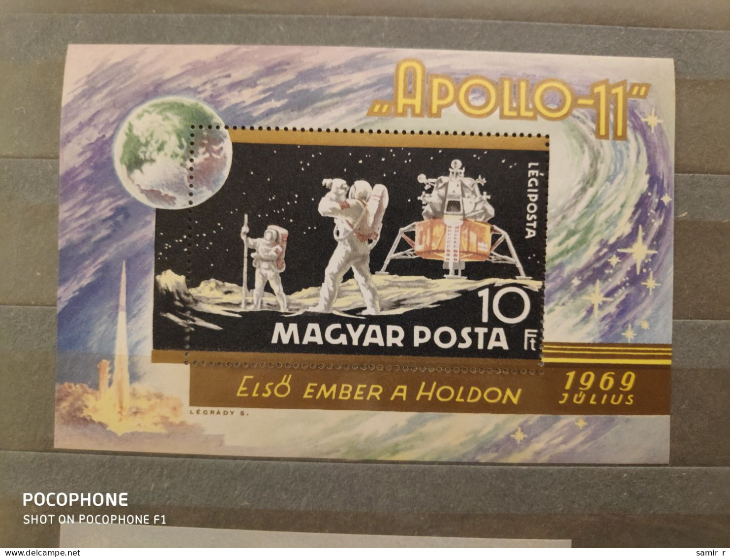 1969	Hungary	Space 10 - Unused Stamps