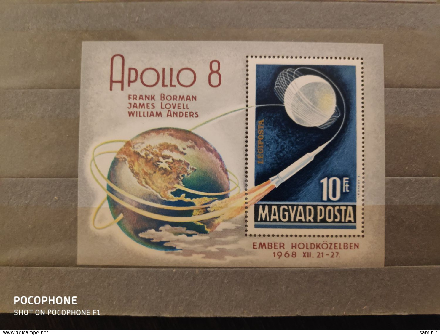 1968	Hungary	Space 10 - Unused Stamps