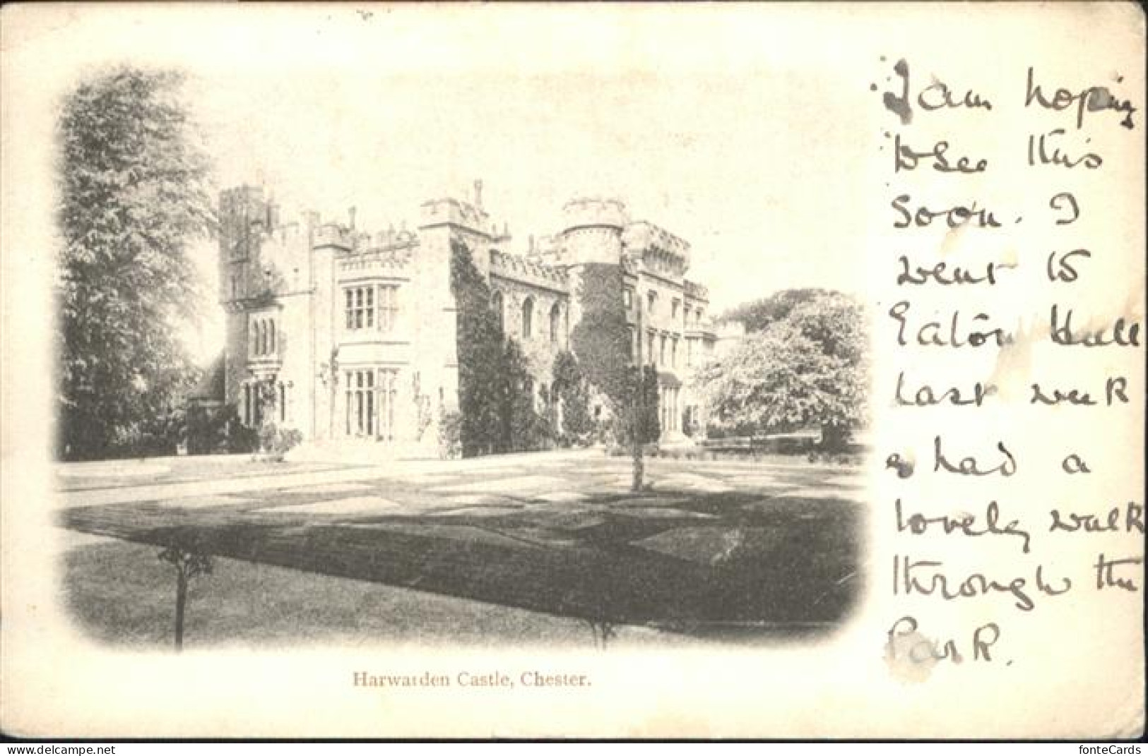 10928229 Chester Cheshire Chester Harwarden Castle X  - Andere & Zonder Classificatie