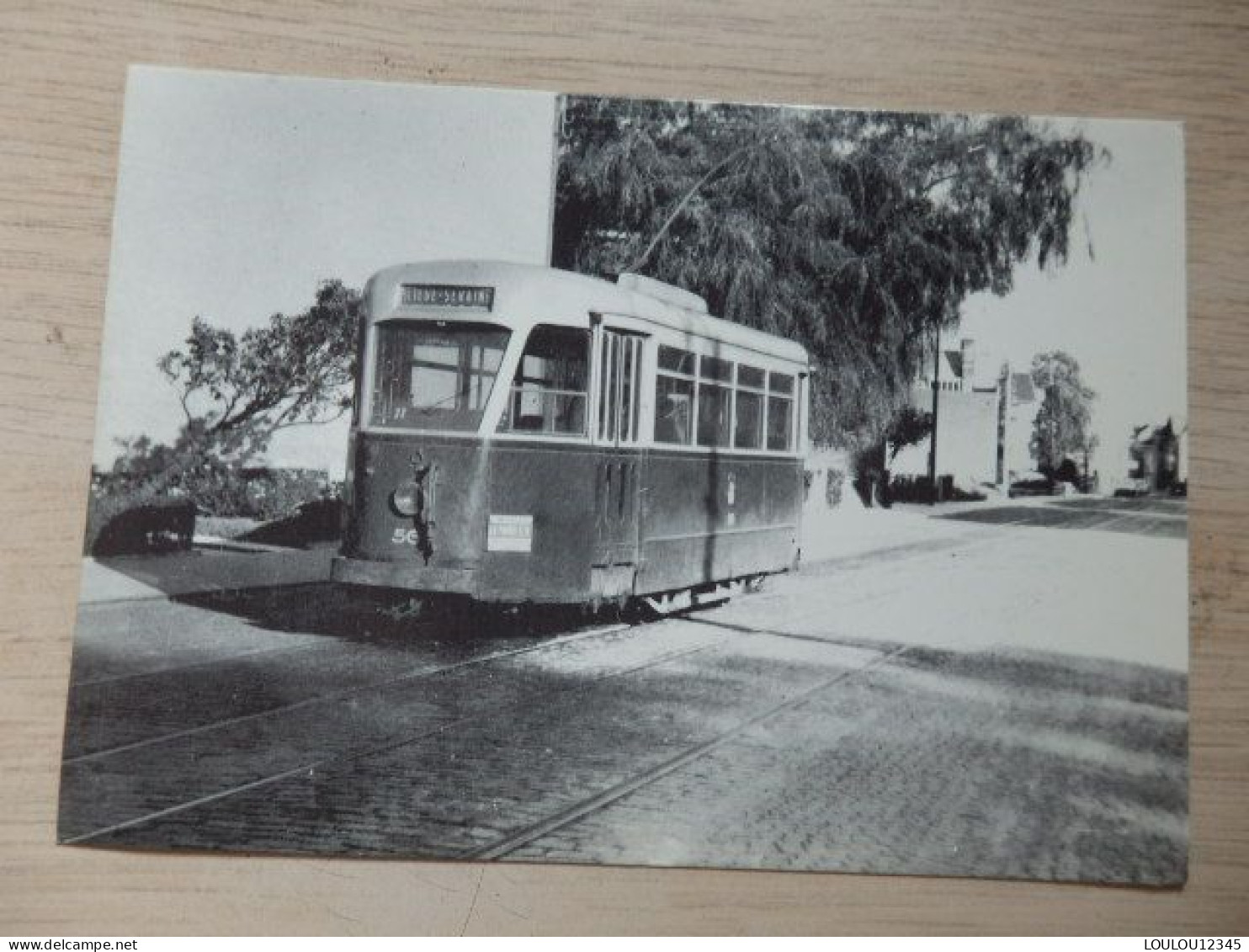 Stil "Ex Relse" Seraing - Train / Motrice Motrice Type C - N° 56 - 08-77 - Photo Carte: J.H. Renard - 2 Scans - Stations With Trains