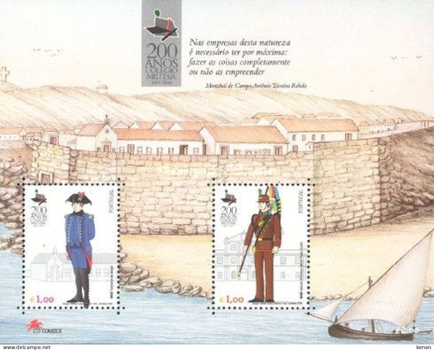 Portugal. 2003, Mi: Block 184 (MNH) - Unused Stamps