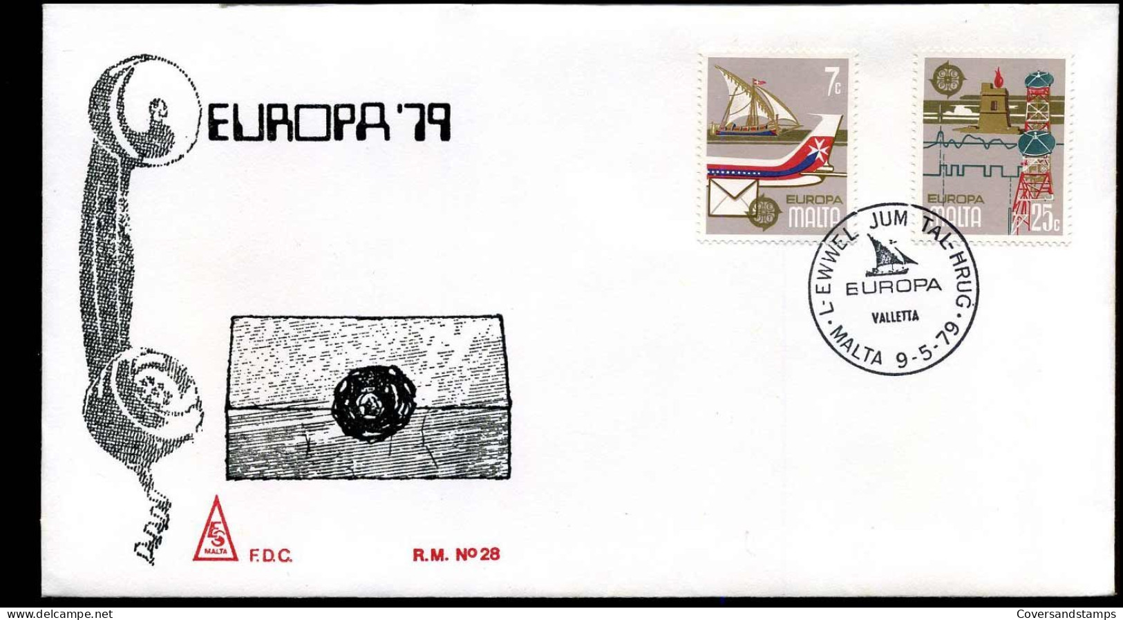 Malta  - FDC - Europa CEPT 1979 - 1979