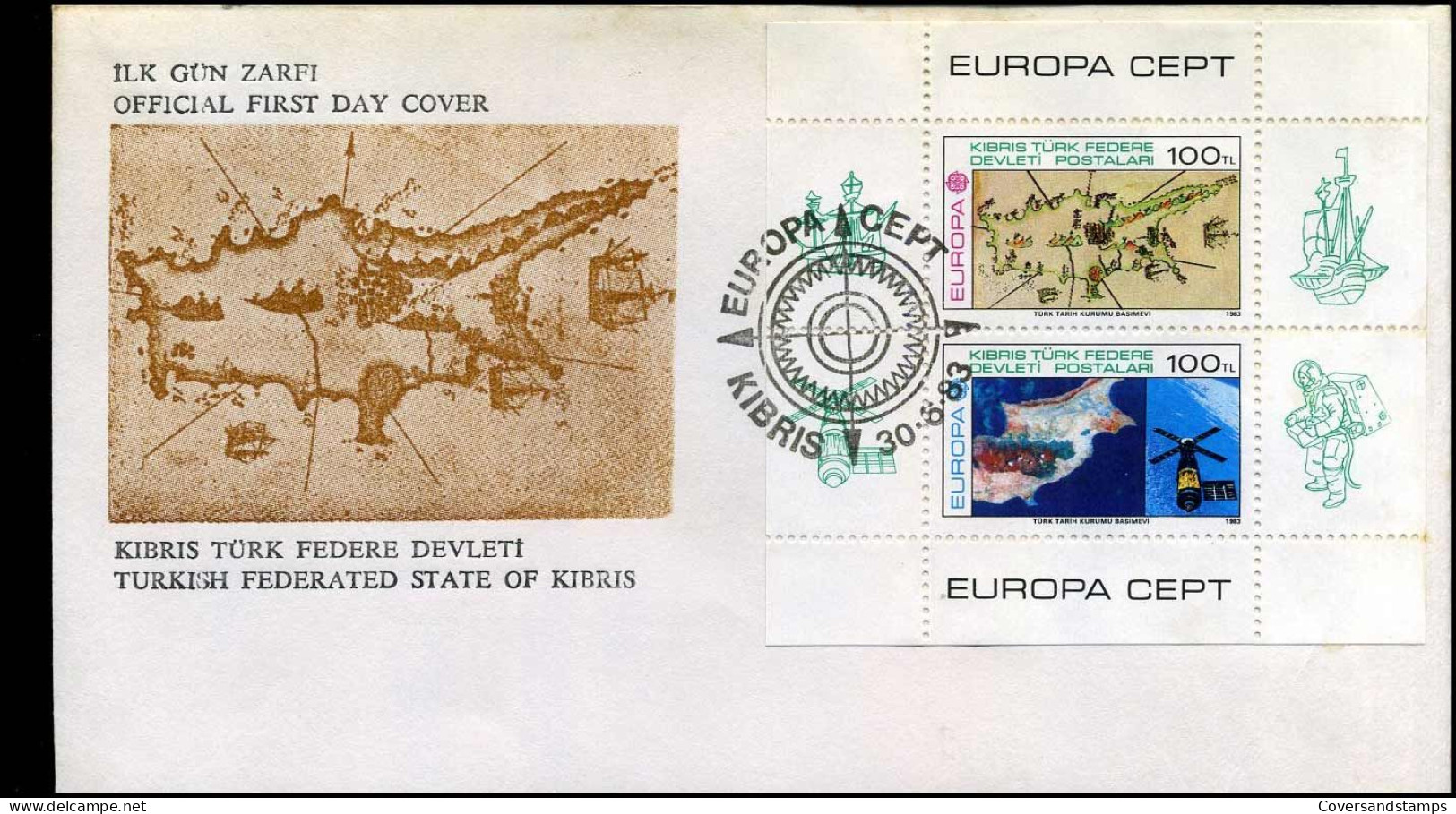 Cyprus - FDC - Europa CEPT 1983 - 1983