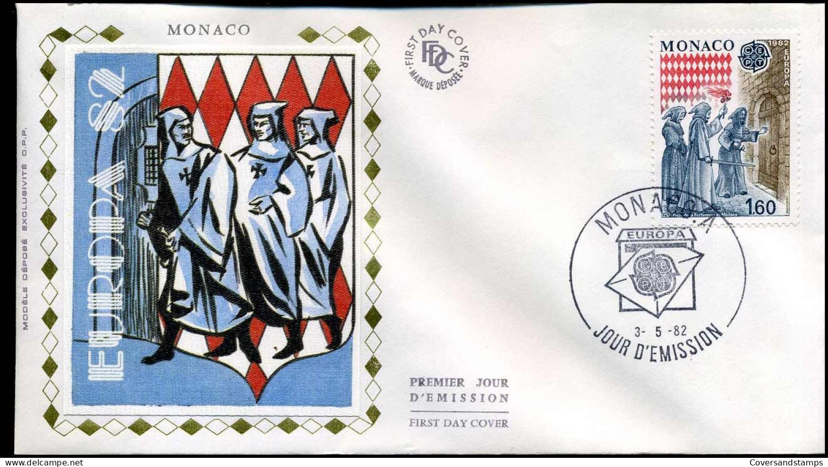 Monaco - FDC - Europa CEPT 1982 - 1982