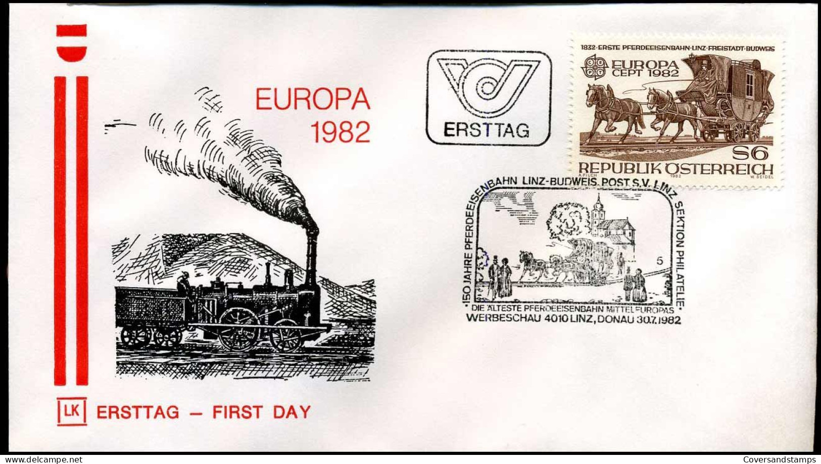 Österreich - FDC - Europa CEPT 1982 - 1982