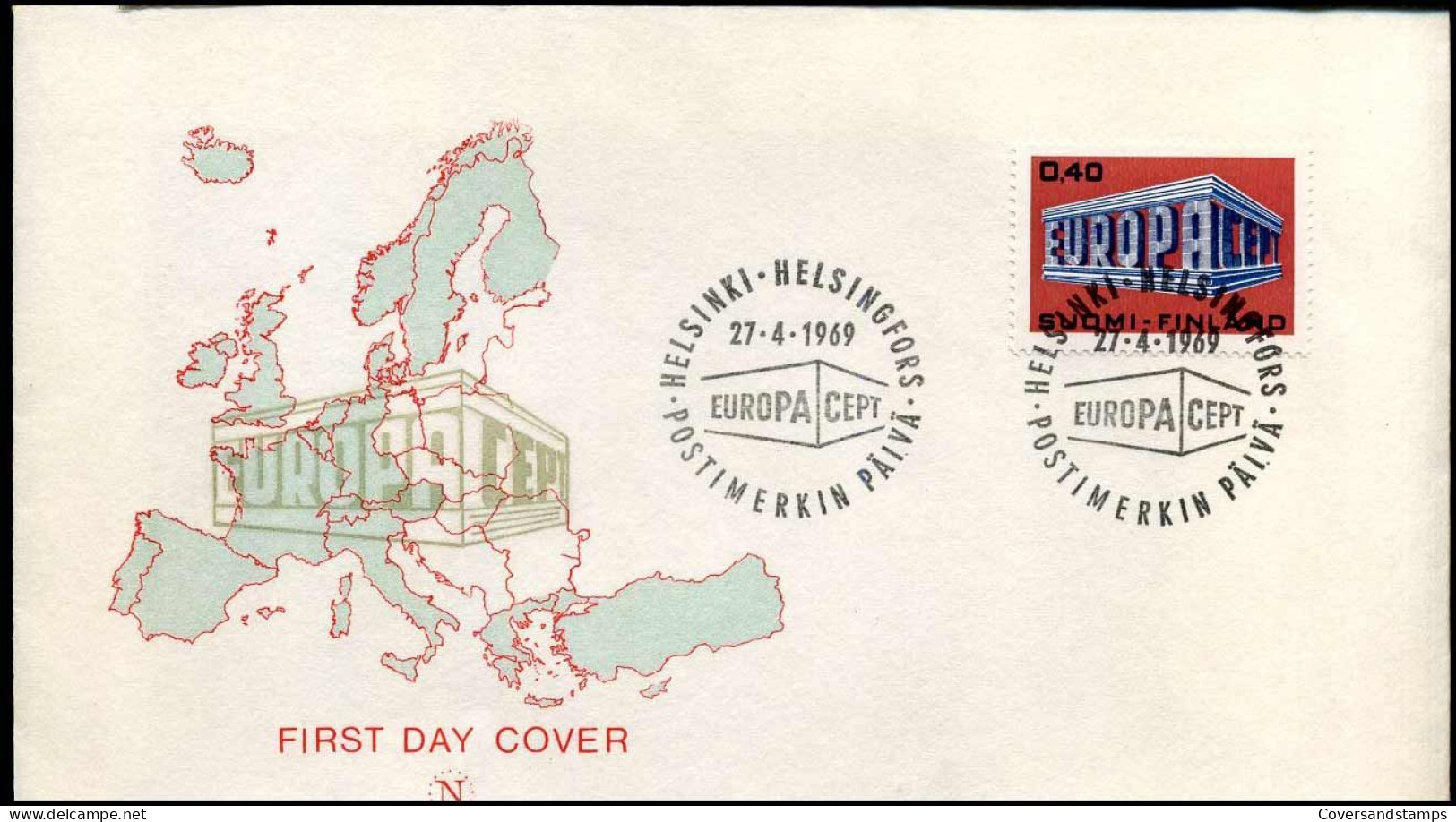 Finland - FDC - Europa CEPT 1969 - 1969