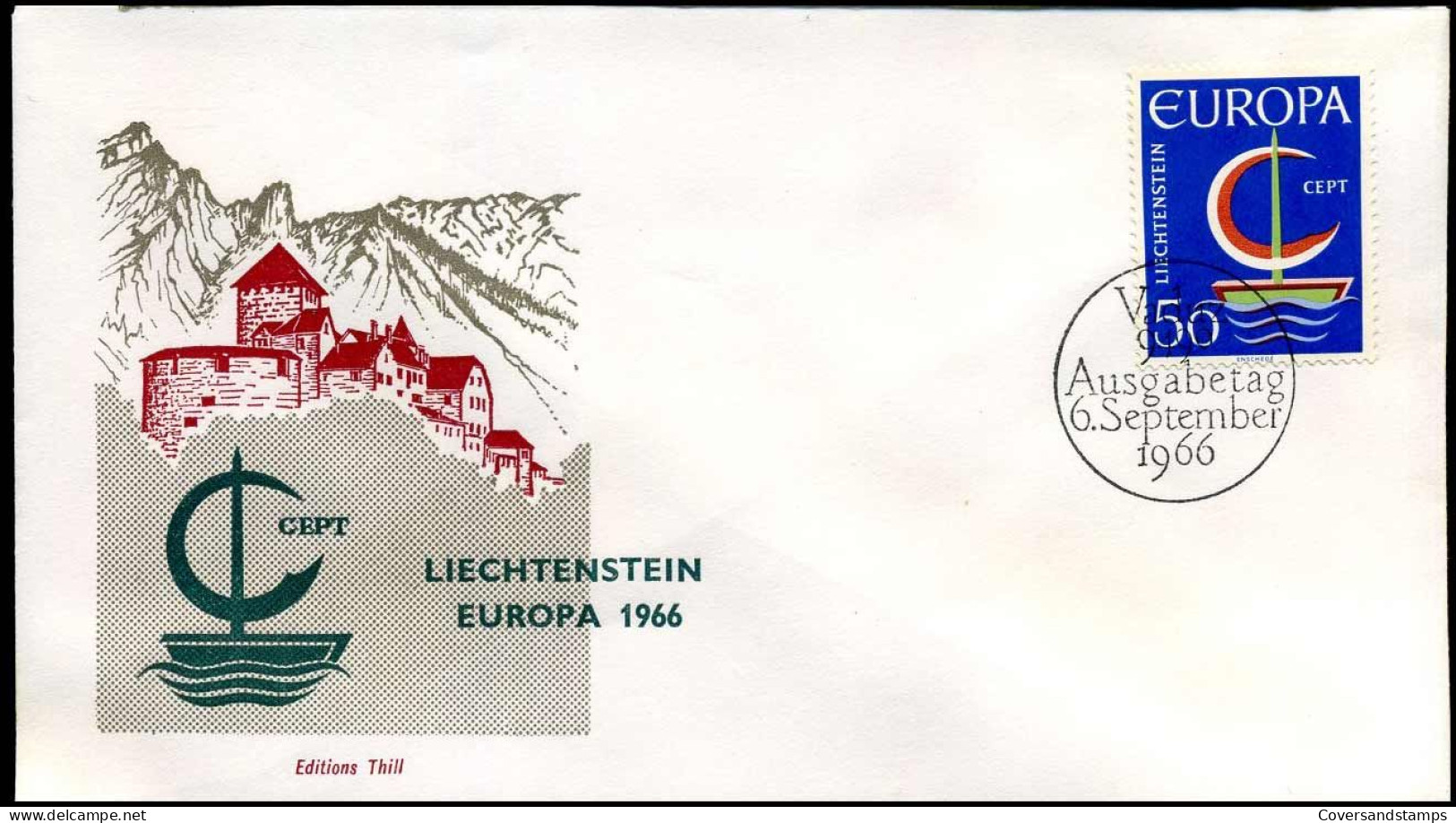 Liechtenstein - FDC - Europa CEPT 1966 - 1966