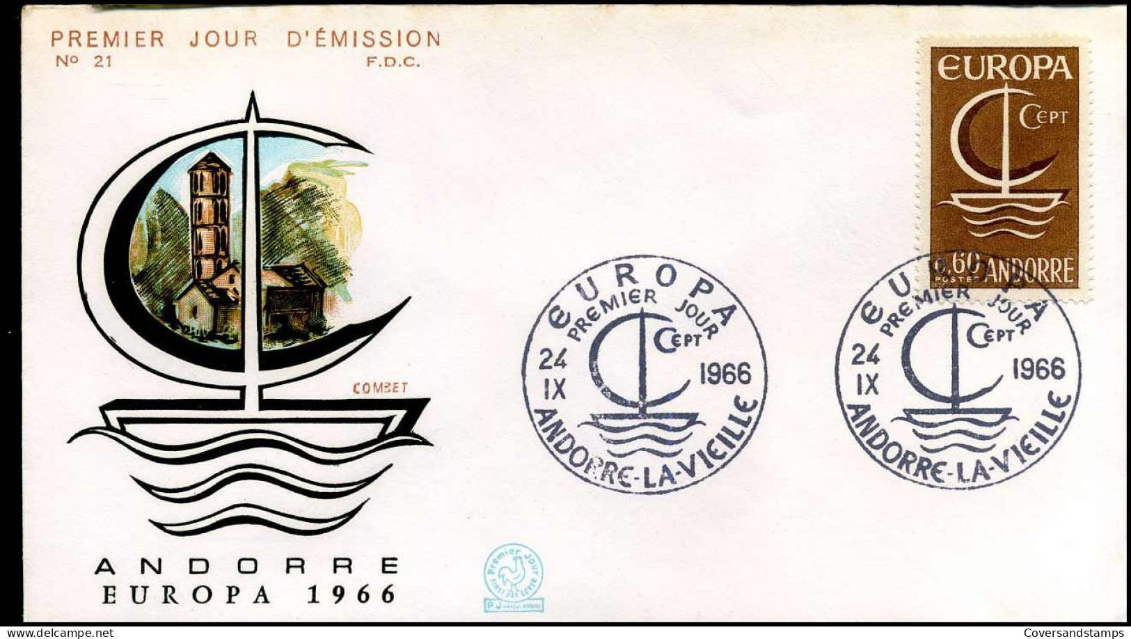 Andorre  - FDC - Europa CEPT 1966 - 1966