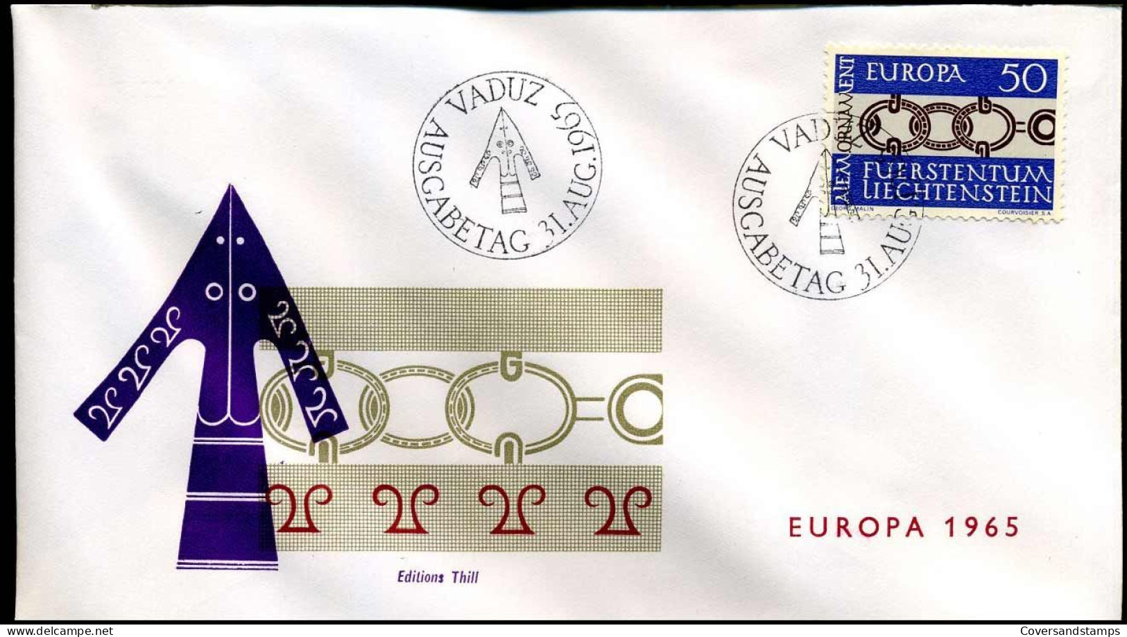 Liechtenstein - FDC - Europa CEPT 1965 - 1965