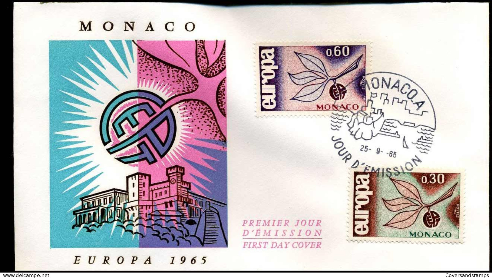 Monaco - FDC - Europa CEPT 1965 - 1965