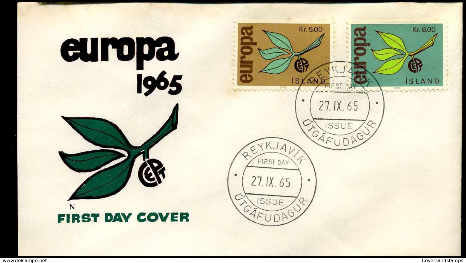 Island - FDC - Europa CEPT 1965 - 1965