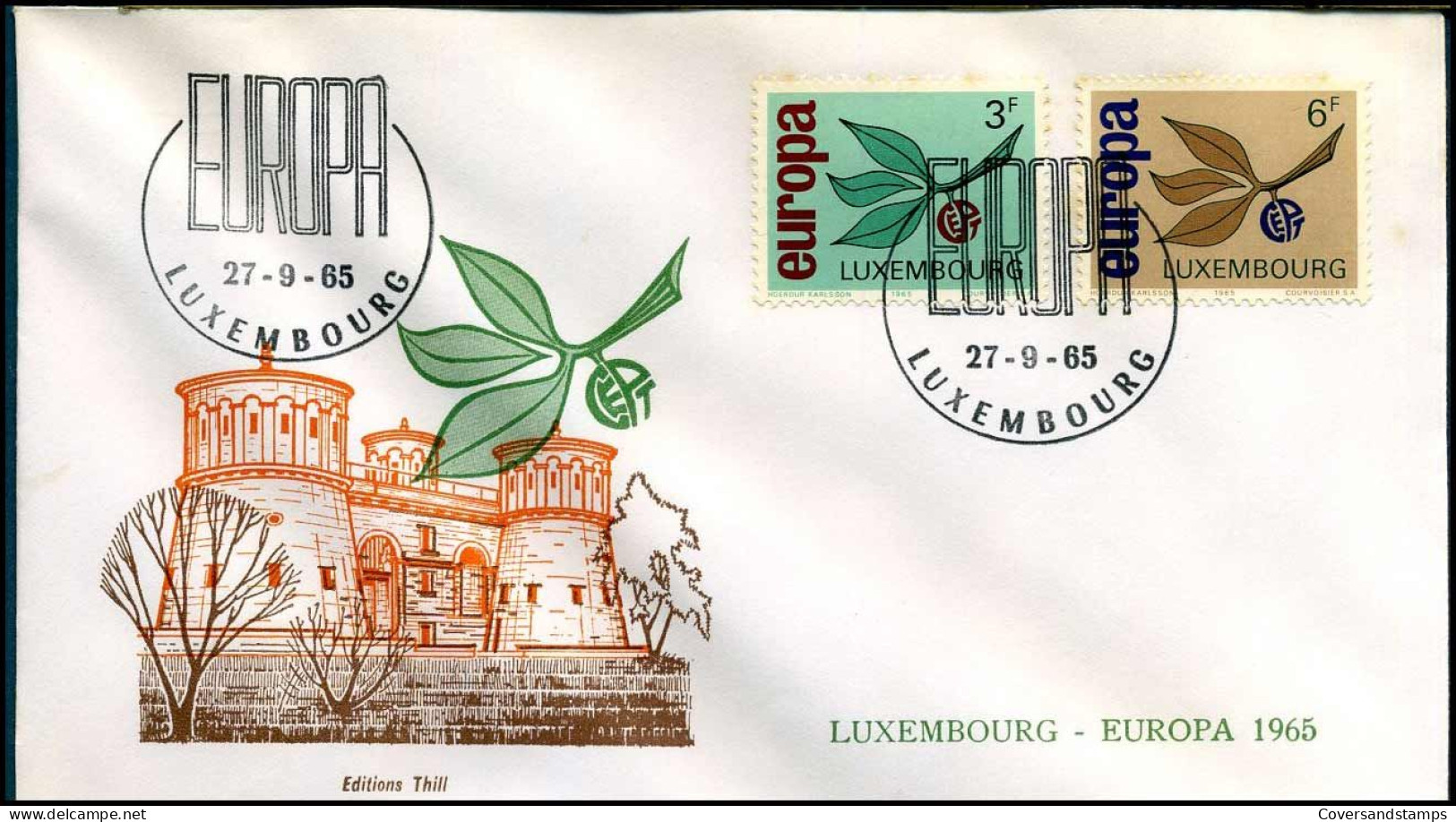 Luxembourg - FDC - Europa CEPT 1965 - 1965