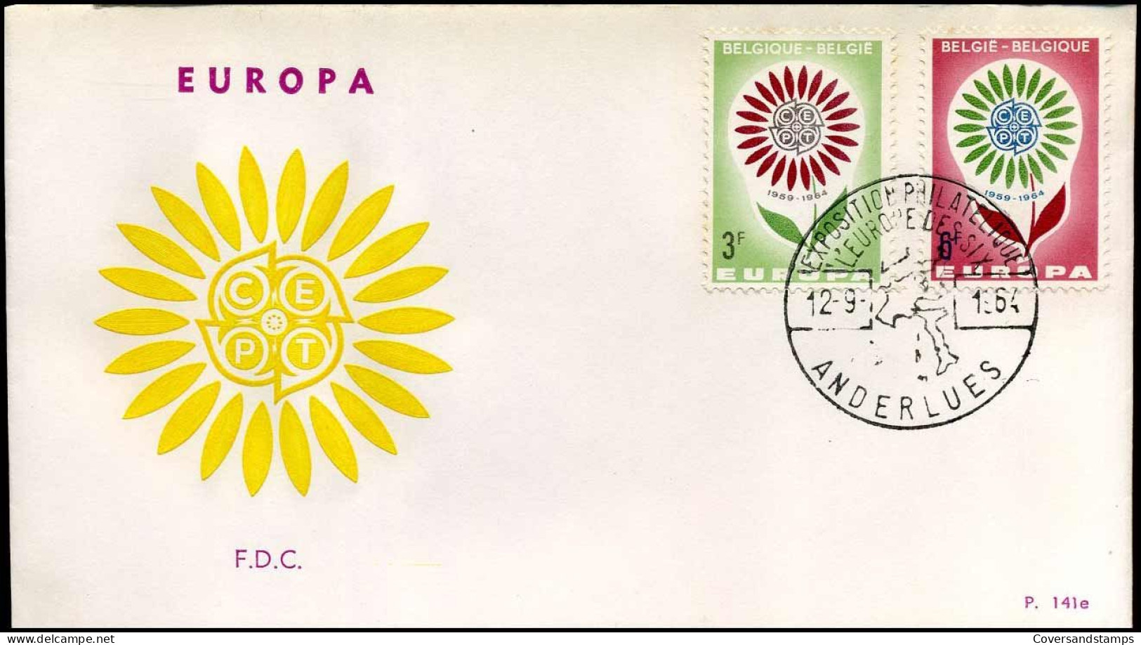 België - FDC - Europa CEPT 1964 - 1964