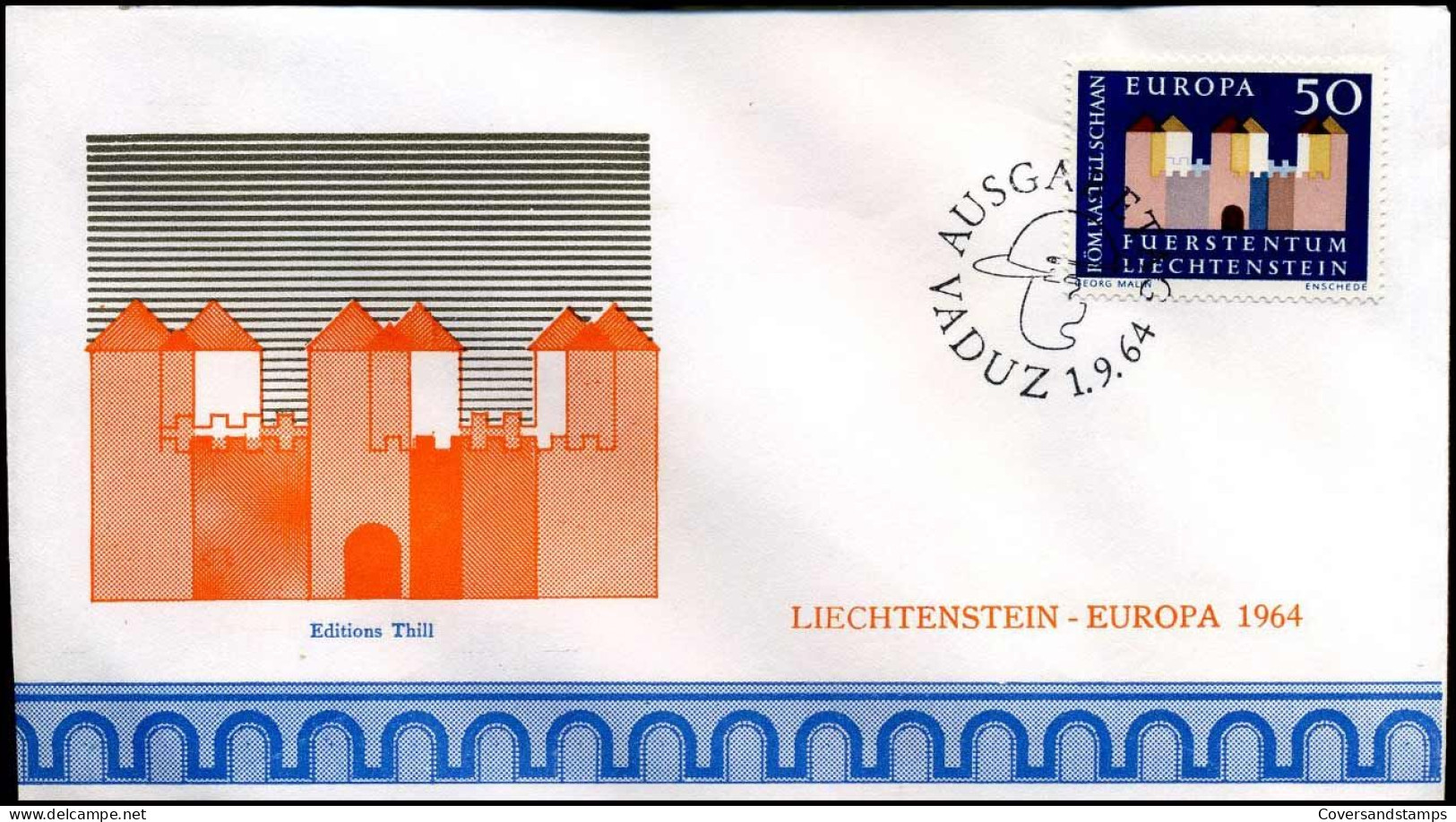 Liechtenstein - FDC - Europa CEPT 1964 - 1964