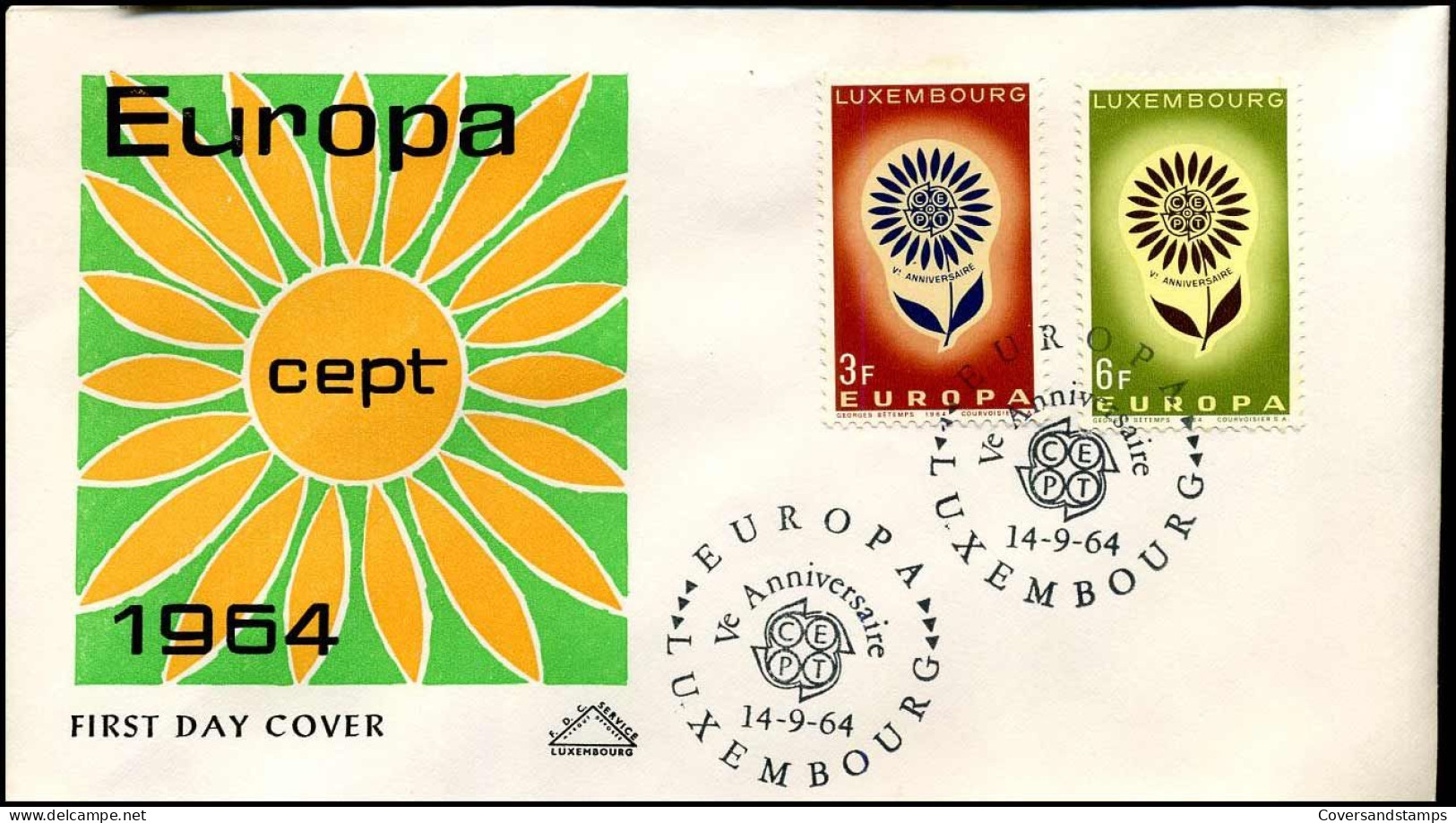 Luxembourg - FDC - Europa CEPT 1964 - 1964