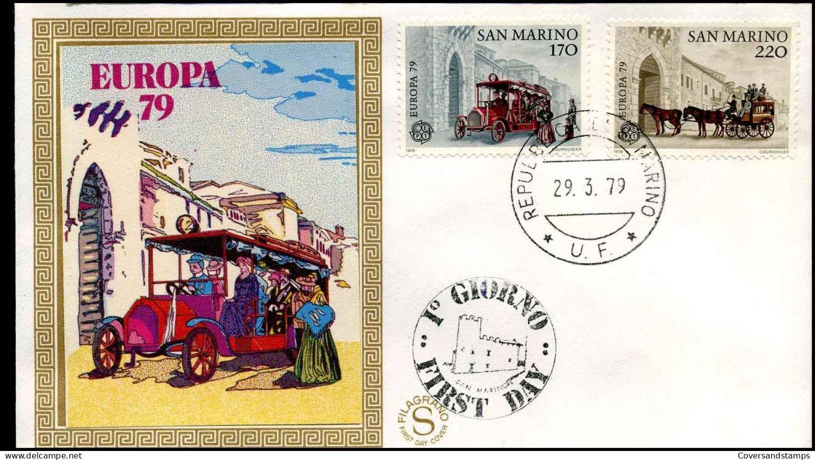 San Marino  - FDC - Europa CEPT 1979 - 1979