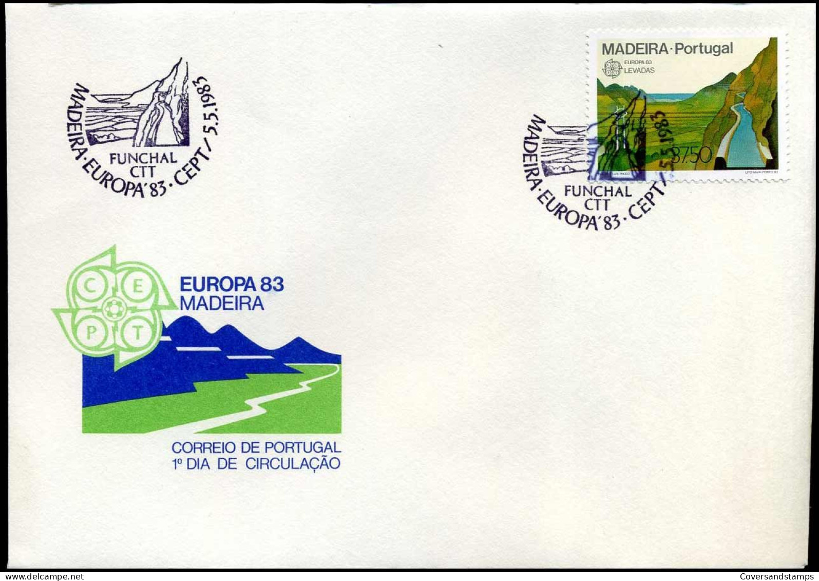 FDC - Portugal Madeira - Europa CEPT 1983 - 1983
