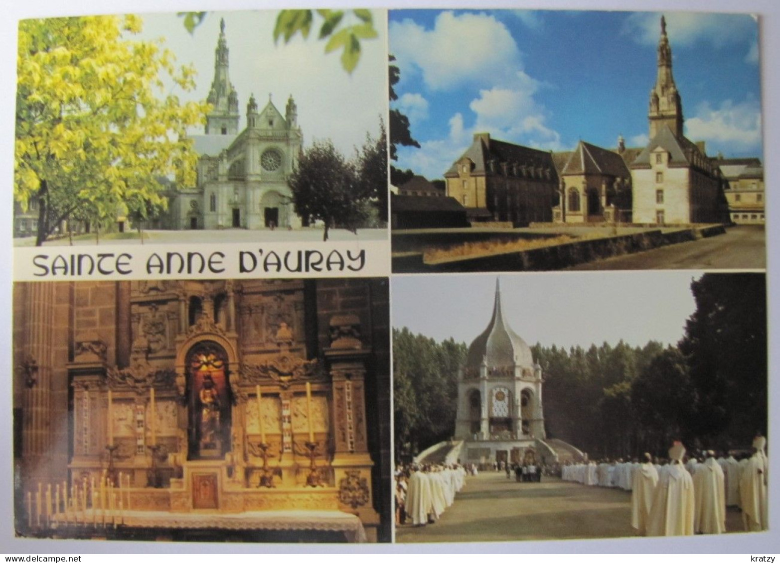 FRANCE - MORBIHAN - SAINTE-ANNE-D'AURAY - Vues - Sainte Anne D'Auray