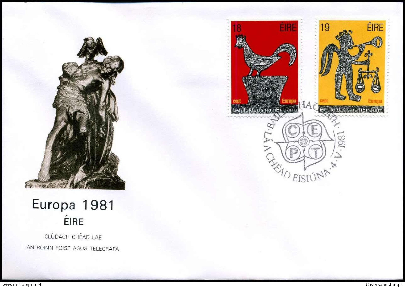 FDC - Eire - Europa CEPT 1981 - 1981