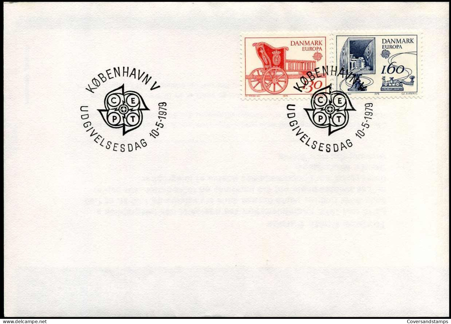 FDC - Denmark - Europa CEPT 1979 - 1979
