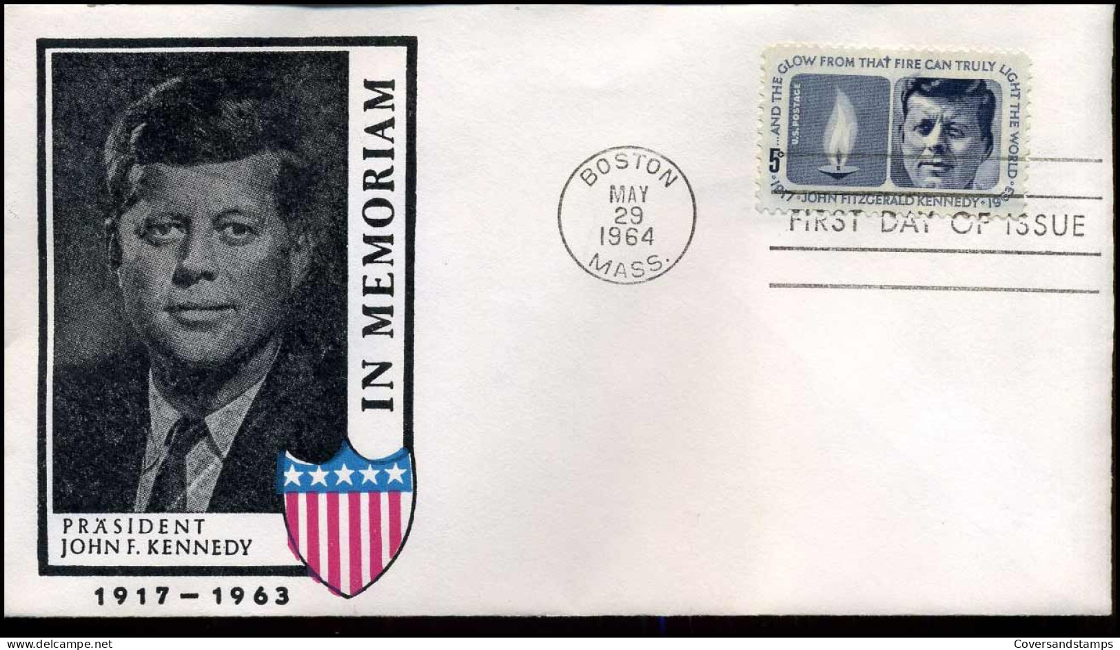 FDC - In Memoriam President John F. Kennedy - 1961-1970