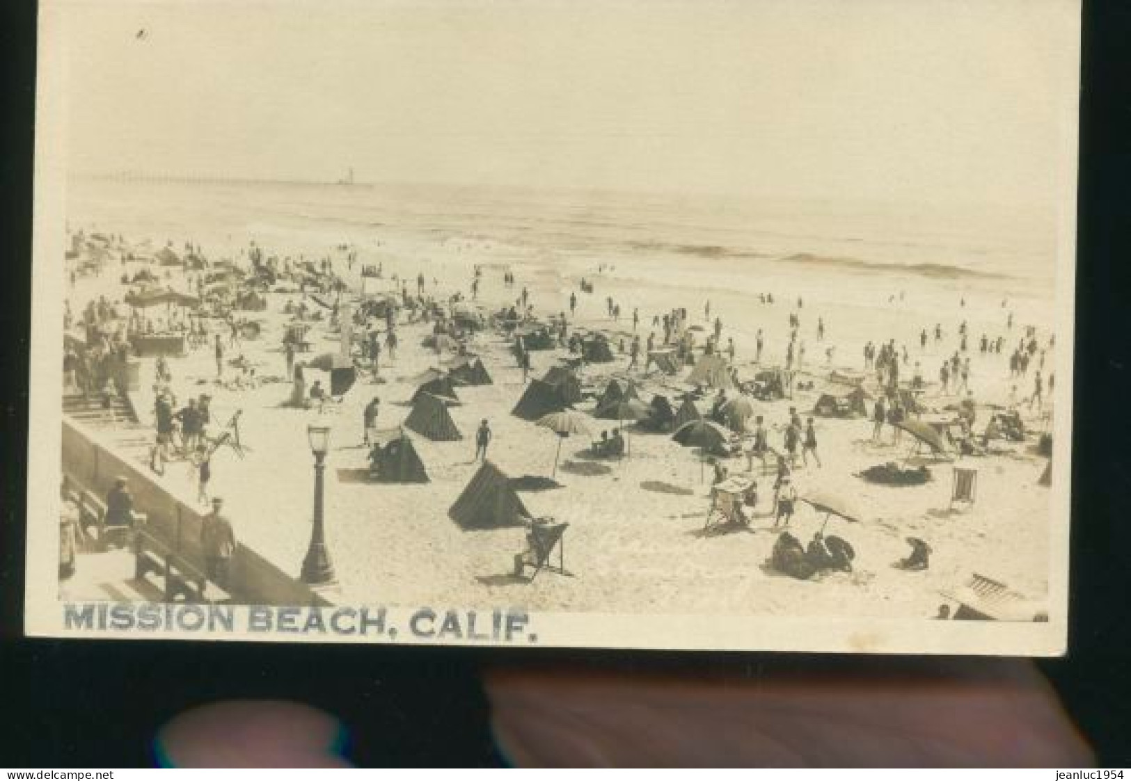 MISSION BEACH CALIF  CP PHOTO  ( MES PHOTOS NE SONT PAS JAUNES ) - Sonstige & Ohne Zuordnung