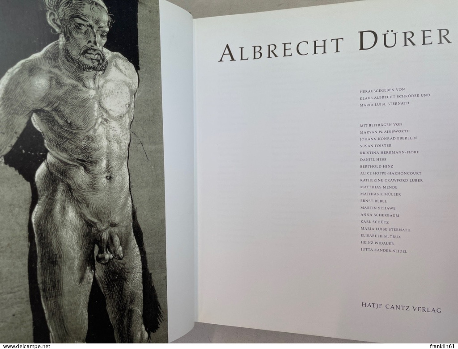 Albrecht Dürer : [zur Ausstellung Albrecht Dürer In Der Albertina, Wien, 5. September - 30. November 2003]. - Autres & Non Classés