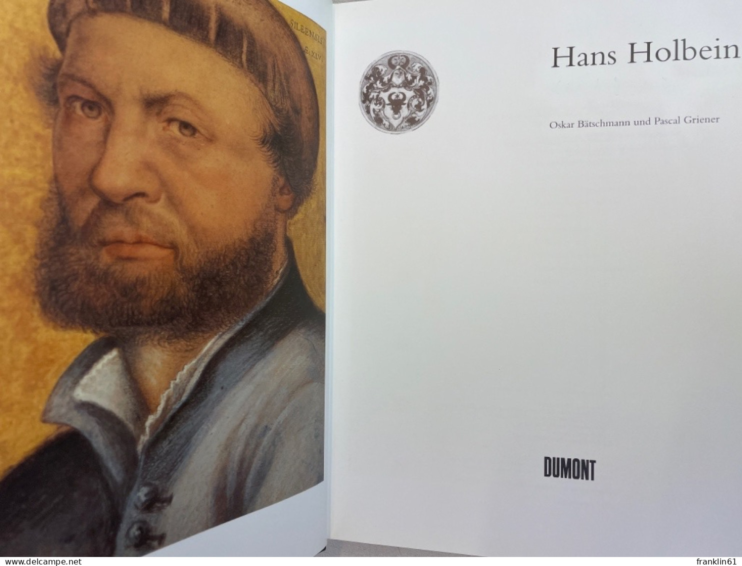 Hans Holbein. - Andere & Zonder Classificatie